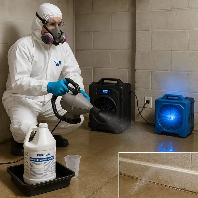 Sanitization and Odor Removal process in Viroqua, WI