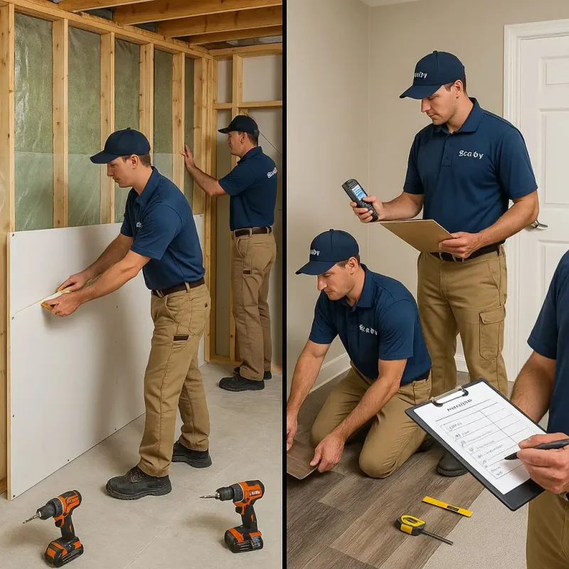 Repairs and Reconstruction process in Viroqua, WI